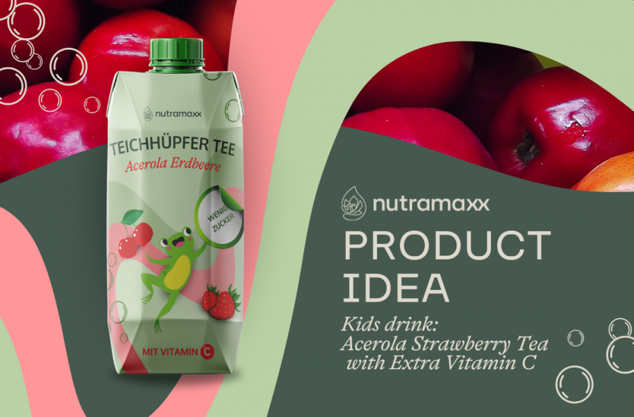 Nutramaxx product idea: children's drink with an extra of vitamin C!