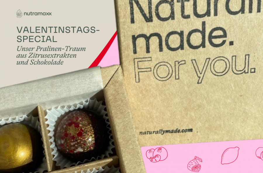 Passend zum Valentinstag: Eine Schachtel Pralinen